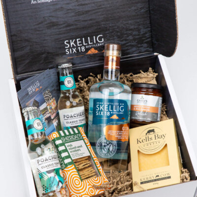 Skellig Gin Food Pairing box