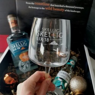 Gin tonic gift set with glass